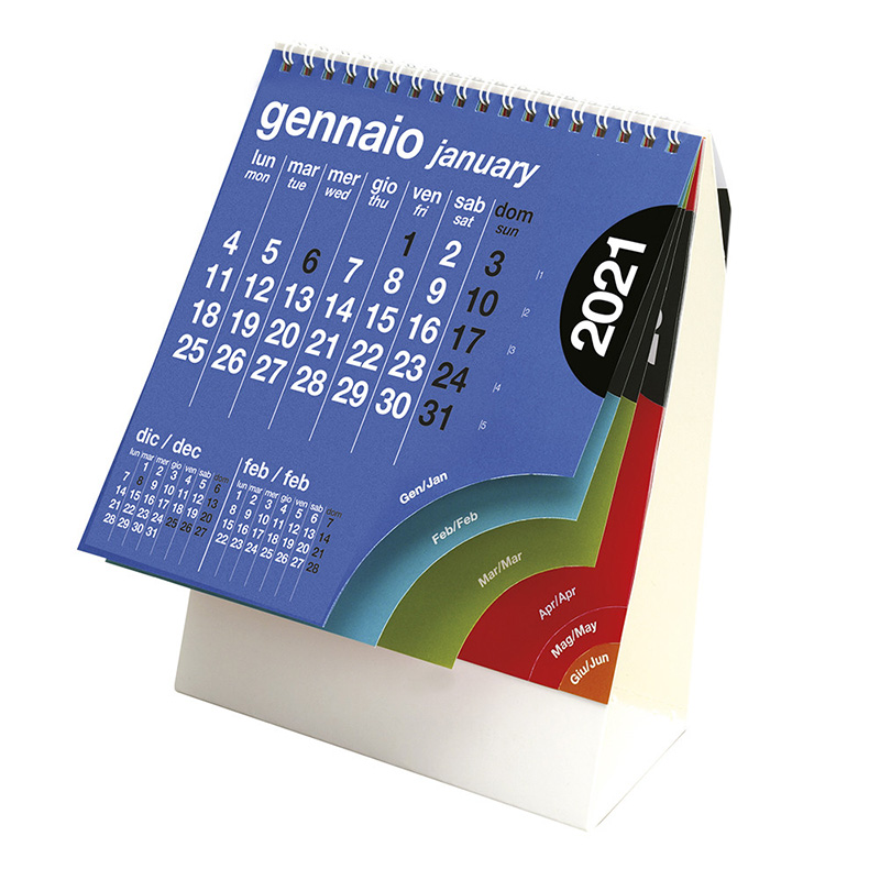 Calendario da Tavolo Svedese personalizzato - [PSW-Gadg-calend da tavo sved]